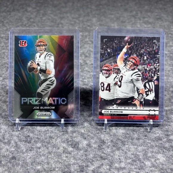 Cincinnati Bengals Joe Burrow Football Card Collection Set of 22 Card - Picture 5 of 13